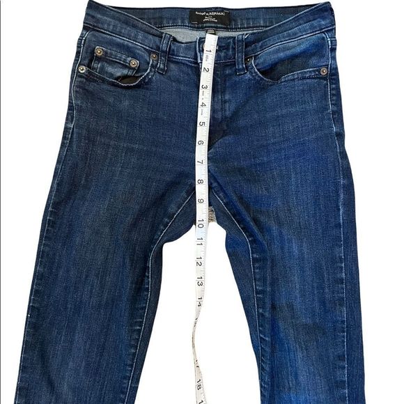 Banana Republic Dark Blue Skinny Jeans - Picture 7 of 10